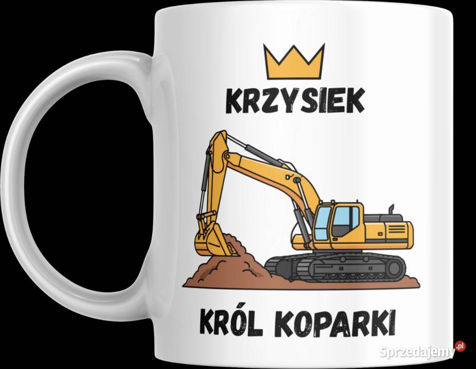 Kubek prezent fana operatora maszyn budowlanych Kubki podkarpackie Rzeszów