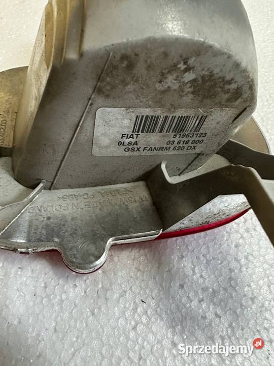 Lampa przeciwmgielna Fiat OE 51953205 51953123 Mirsk