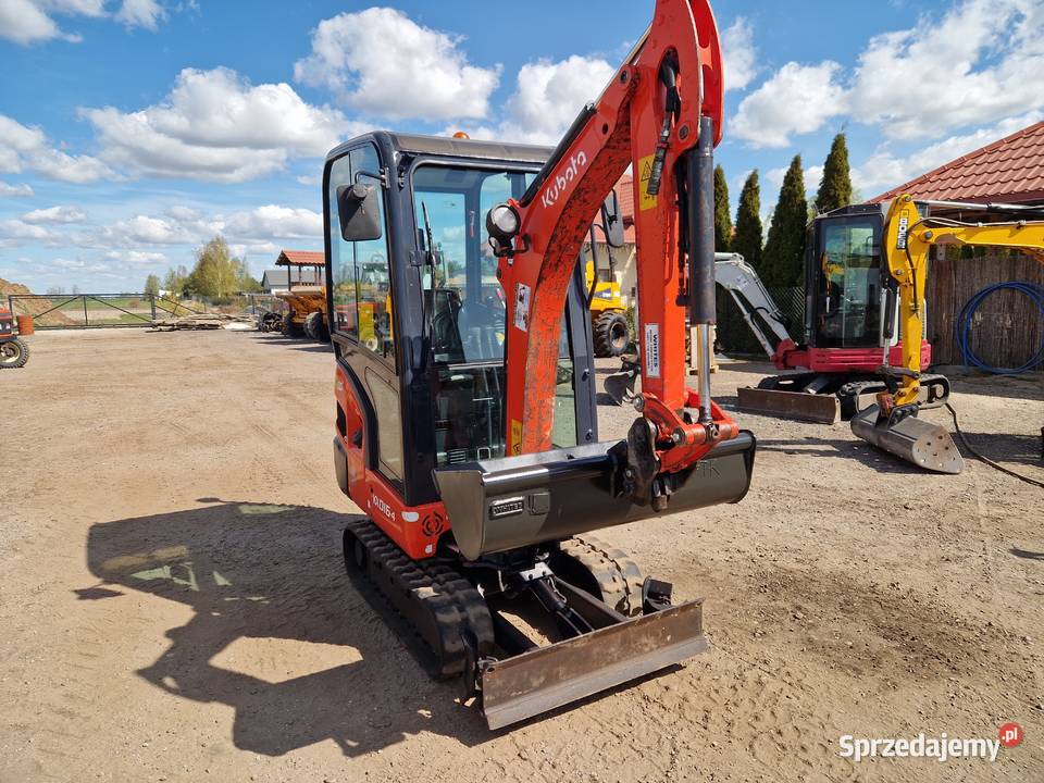 Minikoparka Kubota KX 0164 2019r przebieg Motoryzacja Ryżki sprzedam
