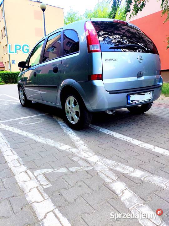 Meriva 14 LPGbogate wyposażenieopłaty do