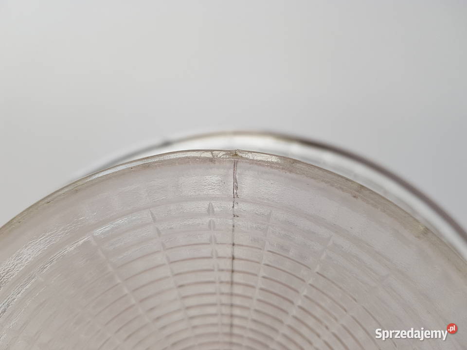 Patera tortownica kat H221 Hortensja szkło PRL Dąbrowa Górnicza