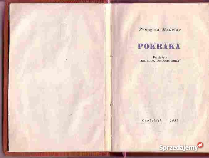 2545 POKRAKA FRANCOIS MAURIAC sprzedam