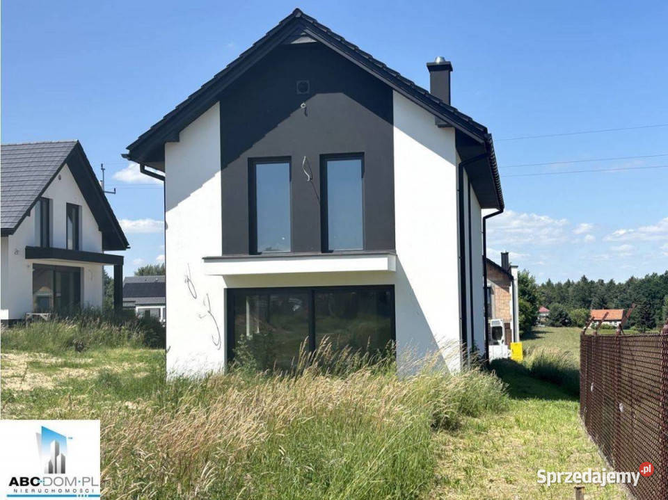 Szarów nowy dom z garażem działka 587m2 taras