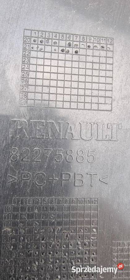 RENAULT RANGE T GAMA LISTWA MASKOWNICA ZDERZAKA Bieleń