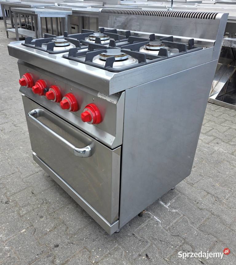 Kuchnia Gazowa 4 Pal Piekarnik Gazowy BERTOS Nowe Skalmierzyce
