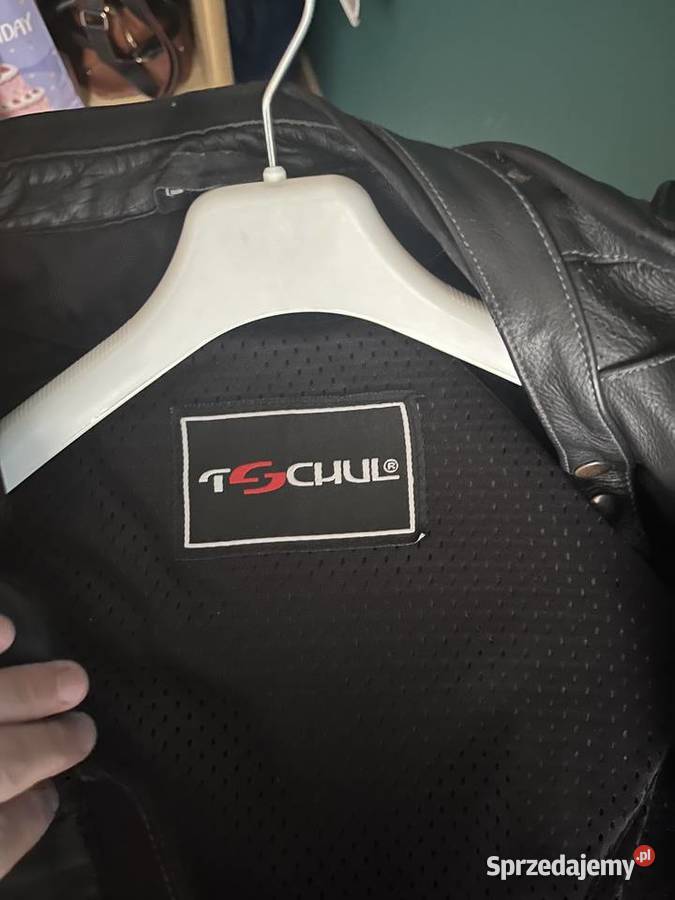 Kurtka skórzana motocyklowa Tschul Mierzęcice sprzedam