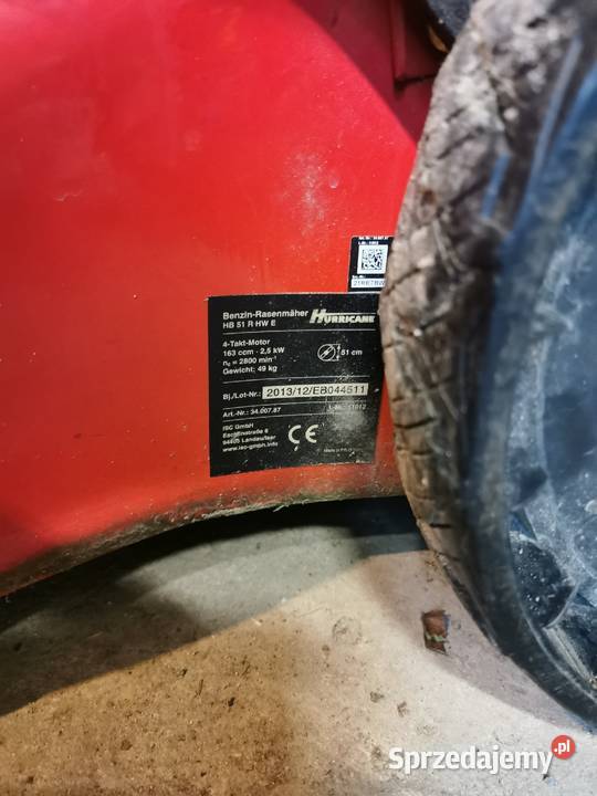Kosiarka spalinowa hurricane 51 Gutanów