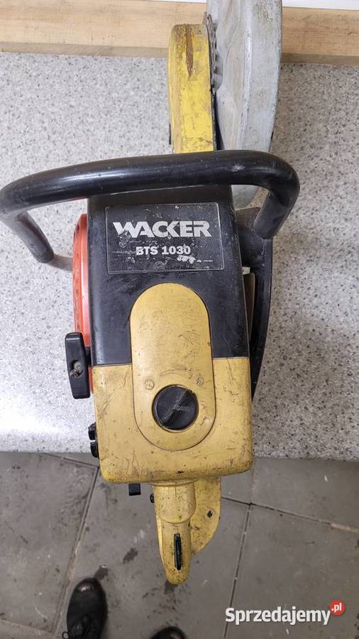 WACKER BTS1030 przecinarka do betonu uszkodzona Niepołomice
