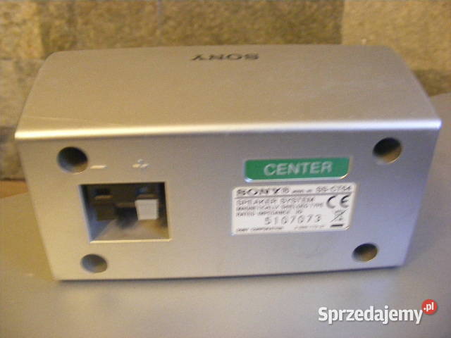 Głośniki Sony zestaw subwoofer center front sur Godziszka
