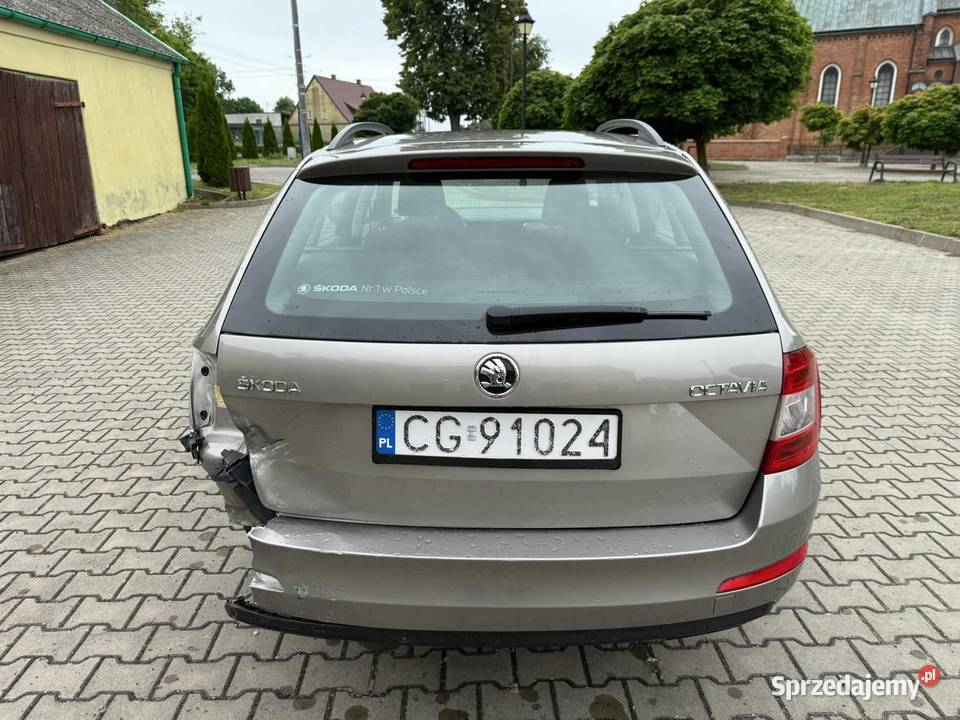 Skoda Octavia III 2017 kombi 20 tdi Polski salon ABS Pacyna