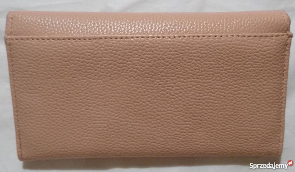 Jasnoróżowy portfel Warszawa