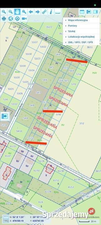 Działki budowlane ok1000m2 MNU Falenty Nowe sprzedam