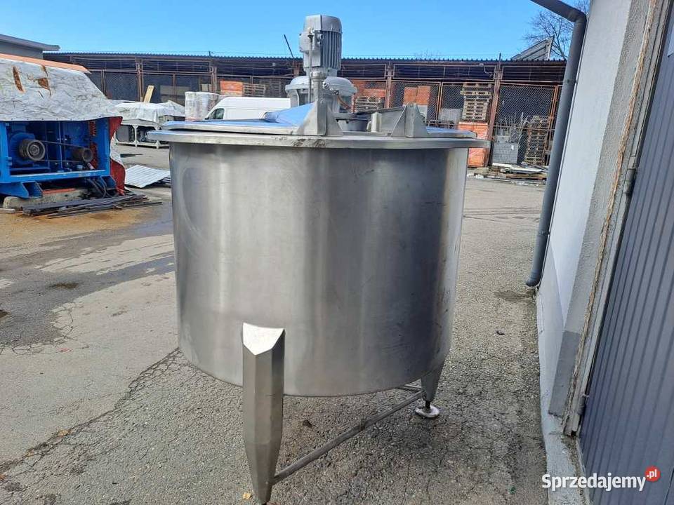 Zbiornik nierdzewny z mieszadłem 1500 L PIERRE