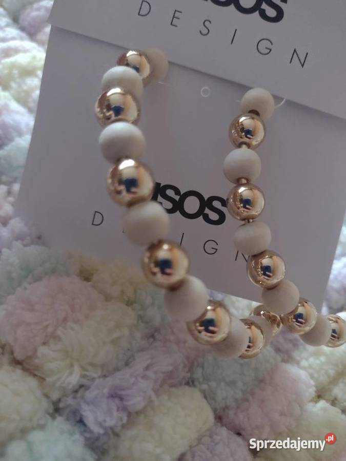 ASOS Bogato zdobione duże kolczyki koła NOWE Dla kobiet Kraków