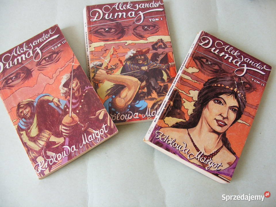 Dumas W 20 lat później Królowa Margot Proza i poezja Oborniki Śląskie sprzedam