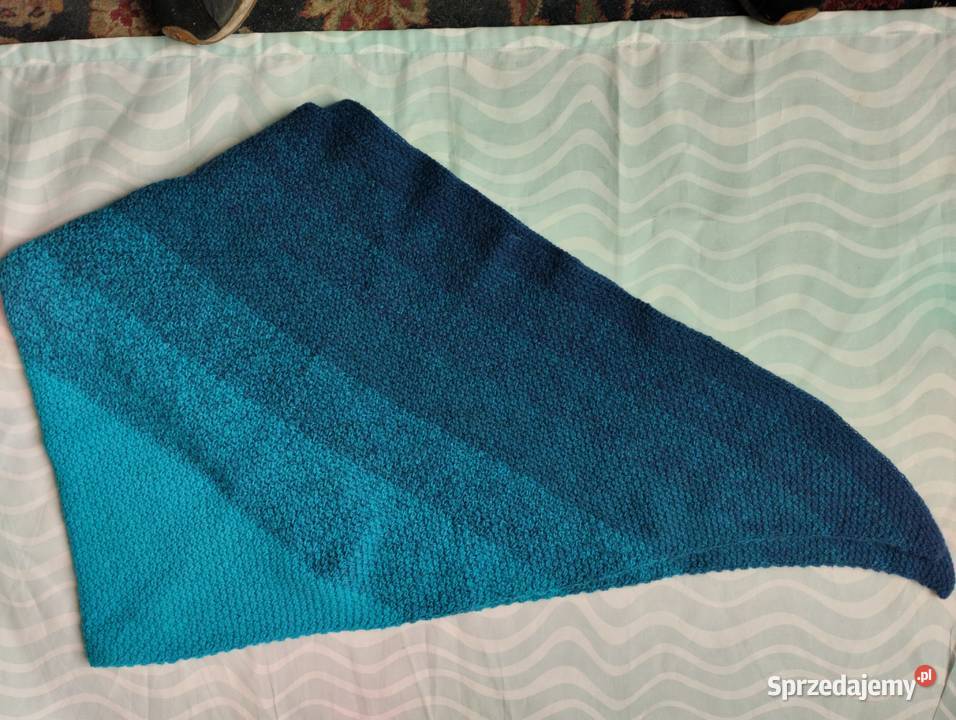 Chusta wełniana Chustka duża Nakrycia głowy mazowieckie Warszawa
