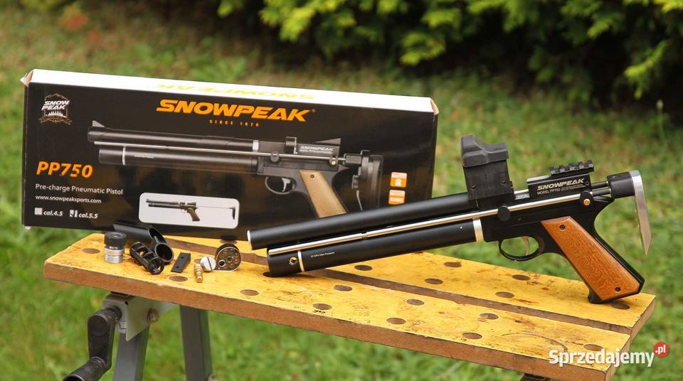 pistolet ARTEMISSNOWPEAK PP750 55mm dopracowany Sporty strzeleckie i myślistwo Pszów