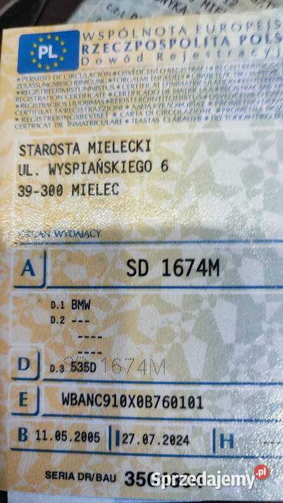 Bmw 3cm3 Seria 5 Mielec