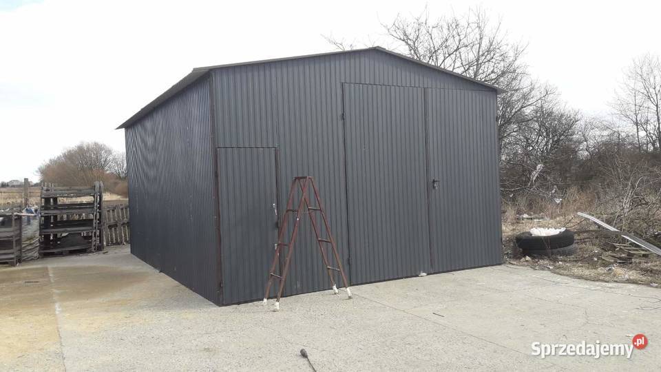 Garaż Blaszany 8x65m Garaże Blaszane Wiaty Hale Góra