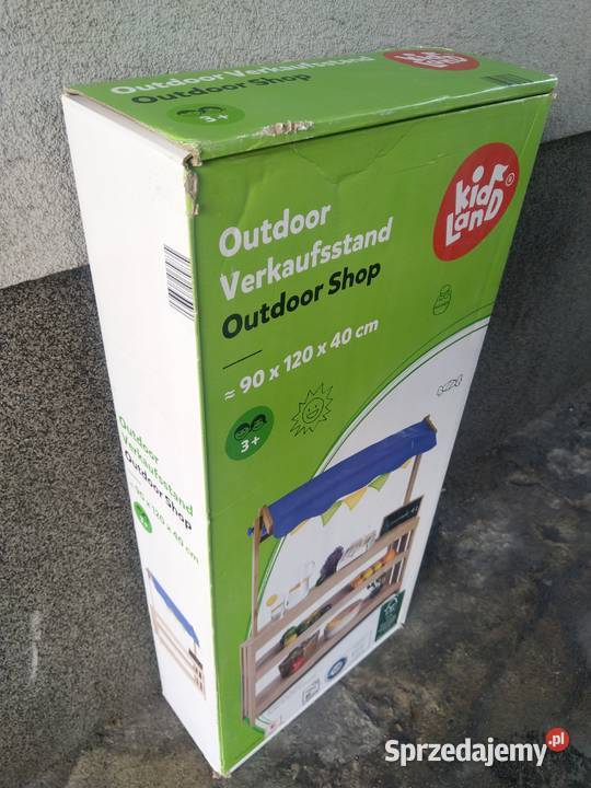 NAJTANIEJ Stragan Bazar Drewniany Do Zabawy z 3 lata+ śląskie Zabrze