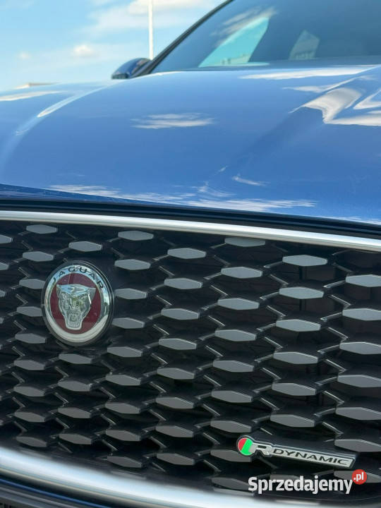 Jaguar FPACE FPace 20D I4 204 AWD Auto RDynamic elektryczne lusterka Łódź sprzedam