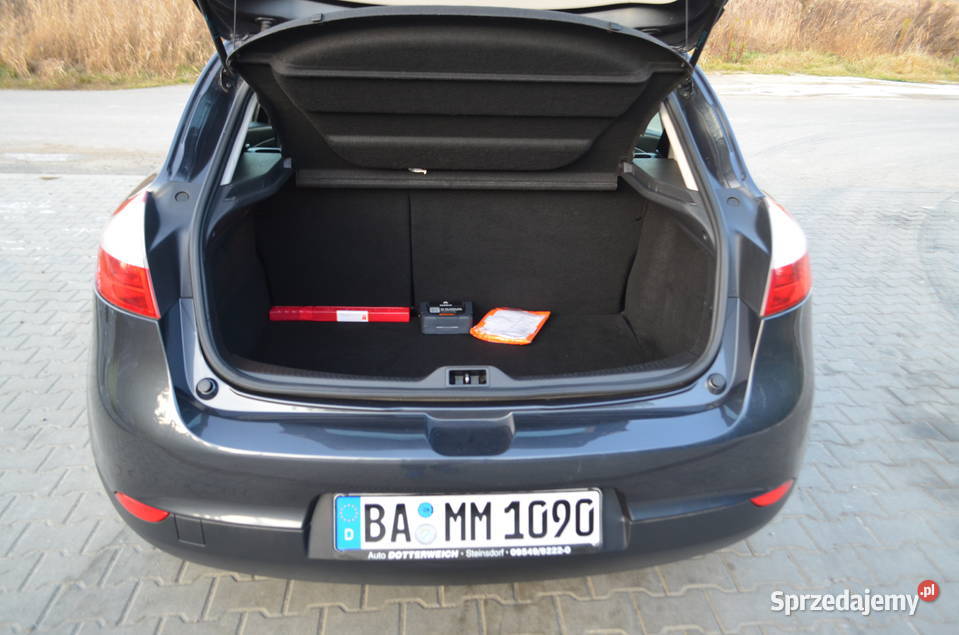 RENAULT MEGANE III 2012 r 1616v 110 NAVI szary