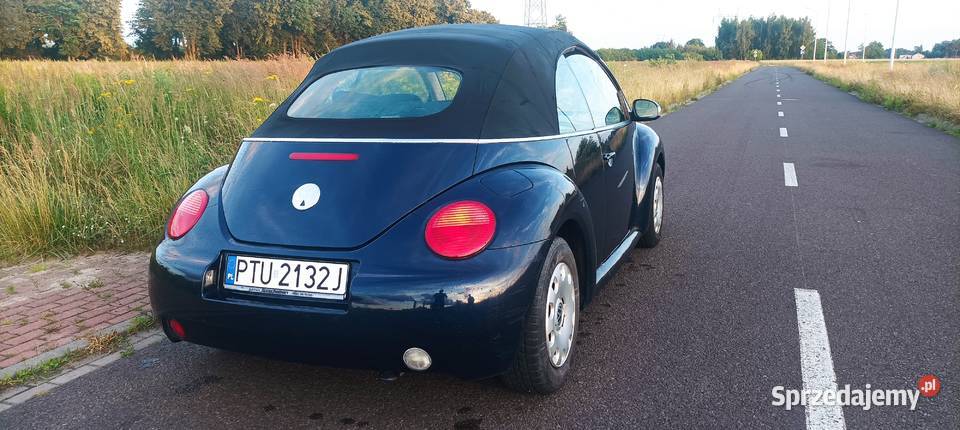 VW news Beetle cabrio 16sr klima podgrzewane wielkopolskie