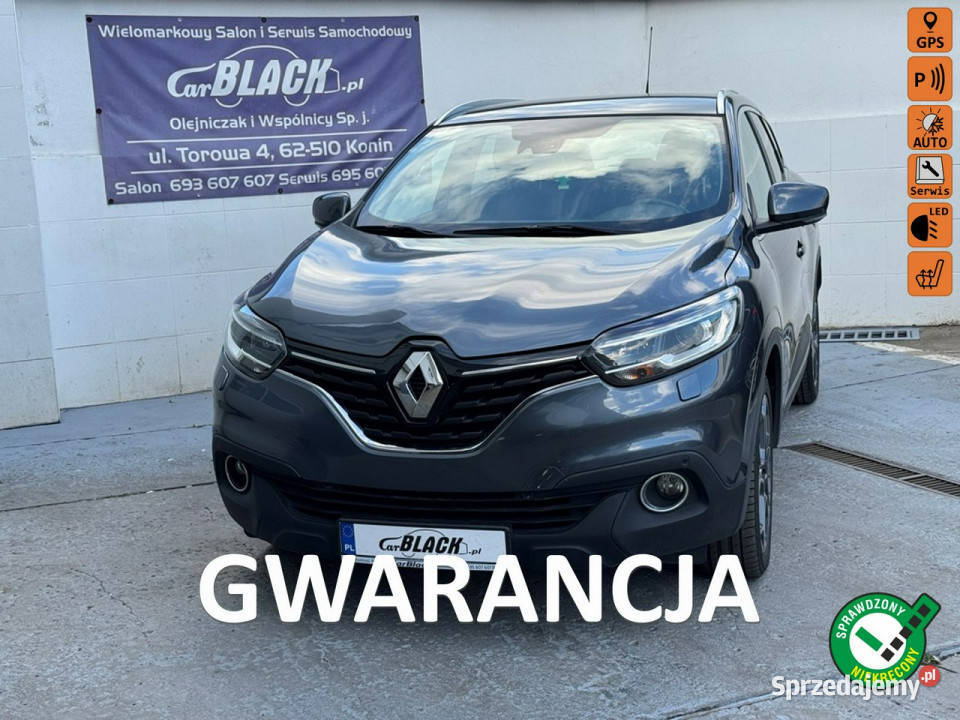 Renault Kadjar Pisemna Gwarancja 12 miesięcy I wielkopolskie Konin