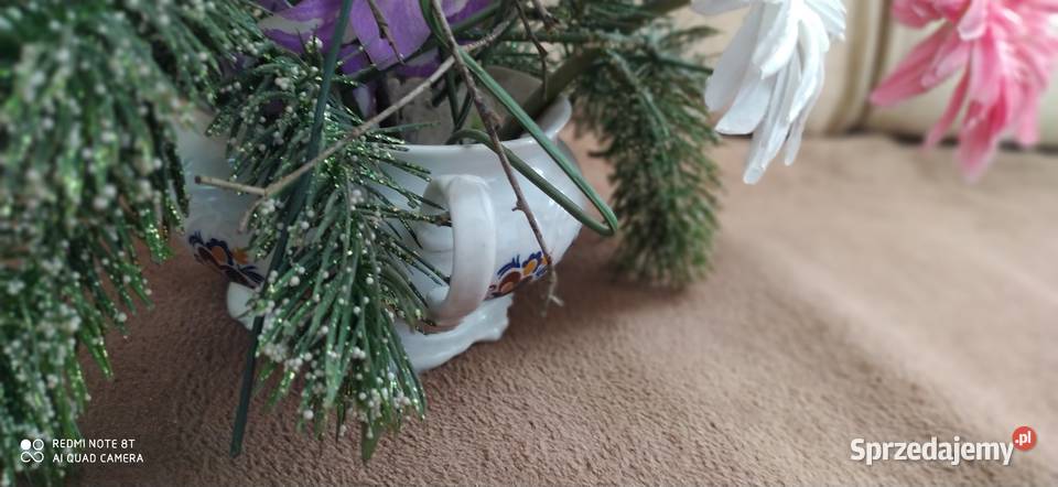 kwiaty sztuczne w wazonie ikabana Poznań sprzedam