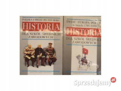 Historia szkół średnich zawodowych 2 części Podręczniki