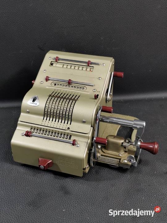 Kultowy Kalkulator Mechaniczny Brunsviga 13 RK Antyki