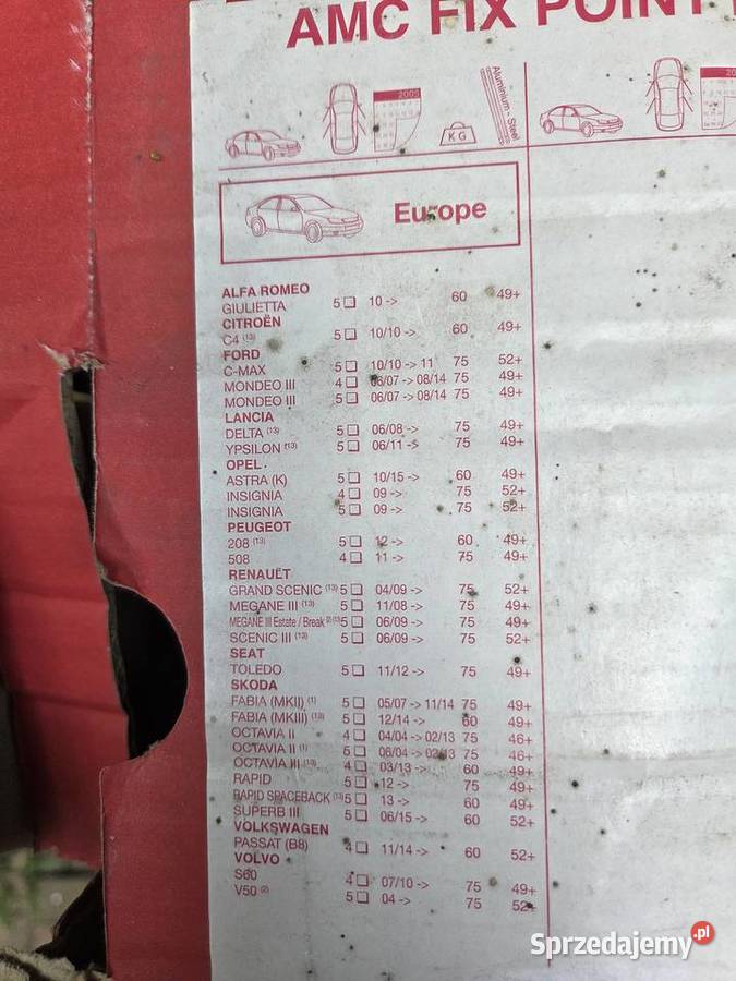Bagażnik dachowy Ford Renault skoda opel mazowieckie Podkowa Leśna