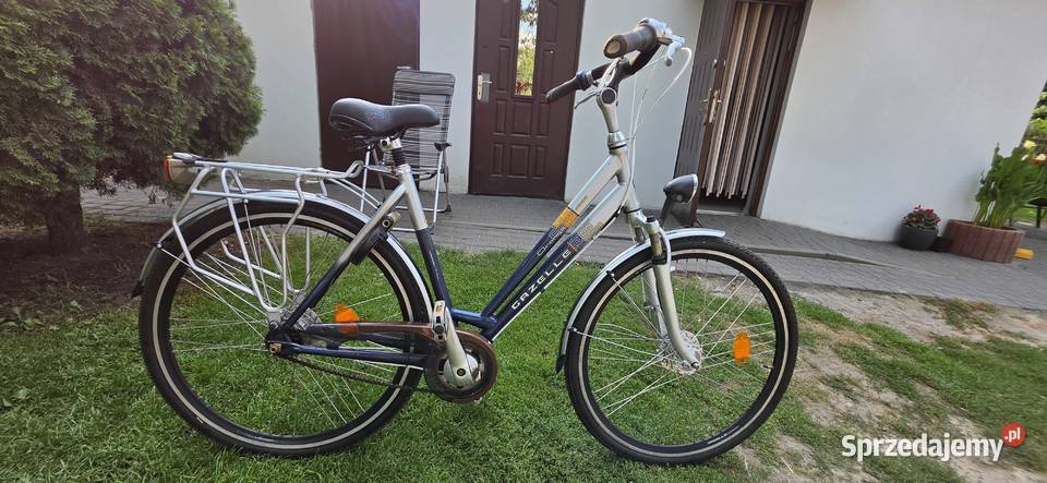 Rower miejski Gazelle orange Lichawa