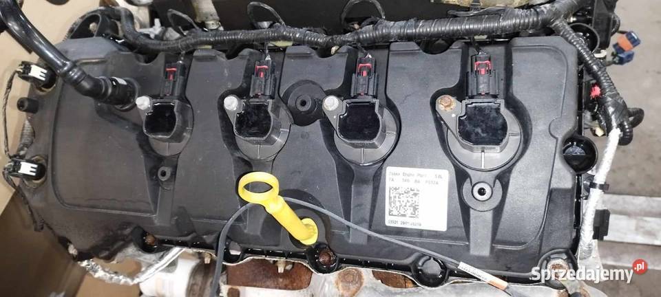 SILNIK FORD F150 50 COYOTE V8 S550M przebieg 84 Mojusz