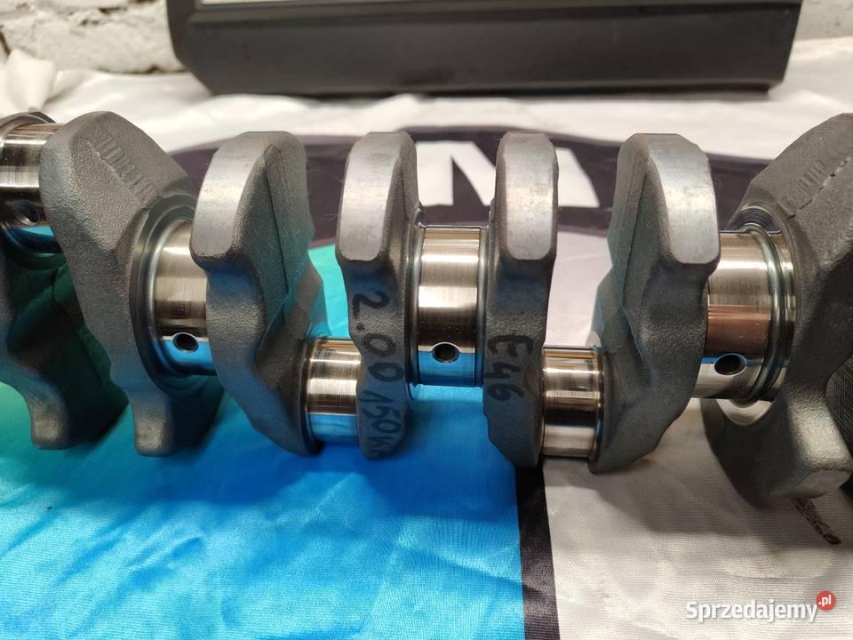 Bmw e46 20d m47 150 wał korbowy oryginał łódzkie Aleksandrów Łódzki