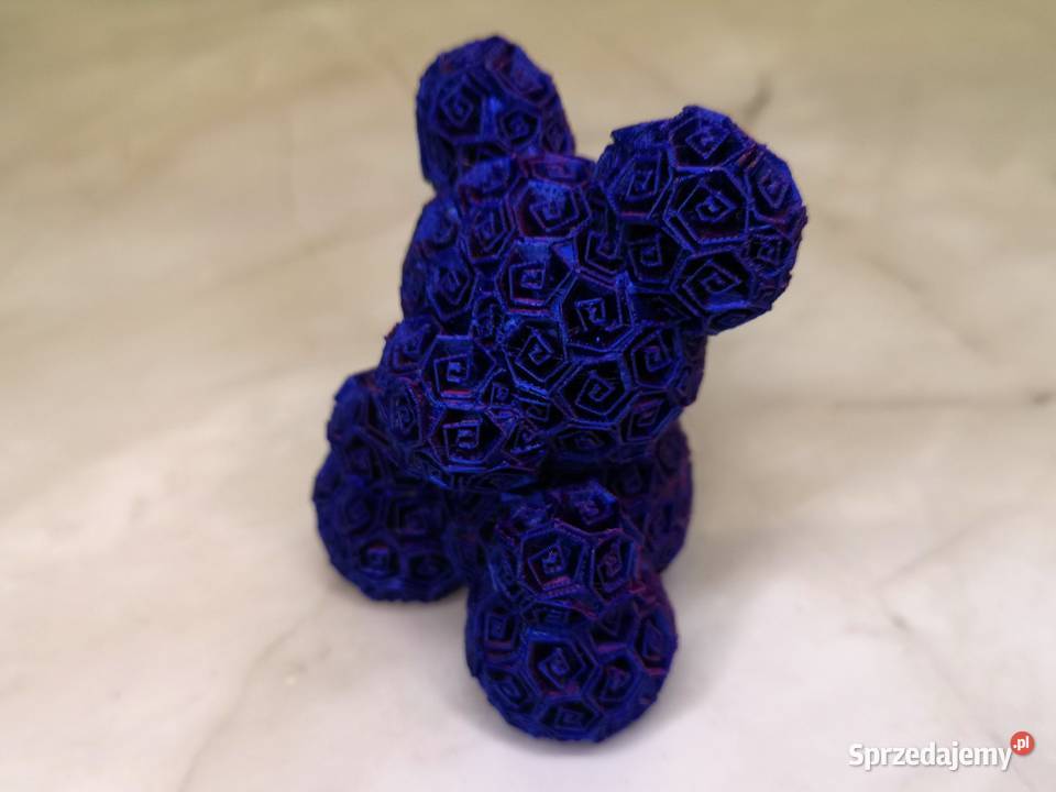 Miś z róż 3D dekoracja podstawka pod długopis 55 Kielce