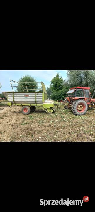 Przyczepa samozbierająca claas 4t mazowieckie Gąbin sprzedam