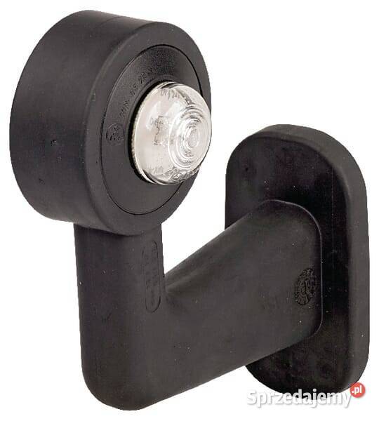 Lampa obrysowa LED prawa 1224V biała przykręcana Kamionna