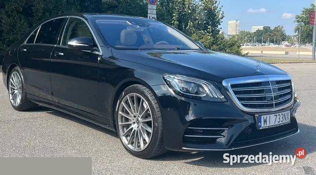 MercedesBenz Klasa S 400 d L 9GTRONIC 30 D 340 nieuszkodzony