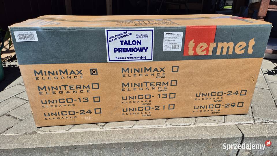 Kocioł Gazowy Termet MiniMax 1310 Dom i Ogród
