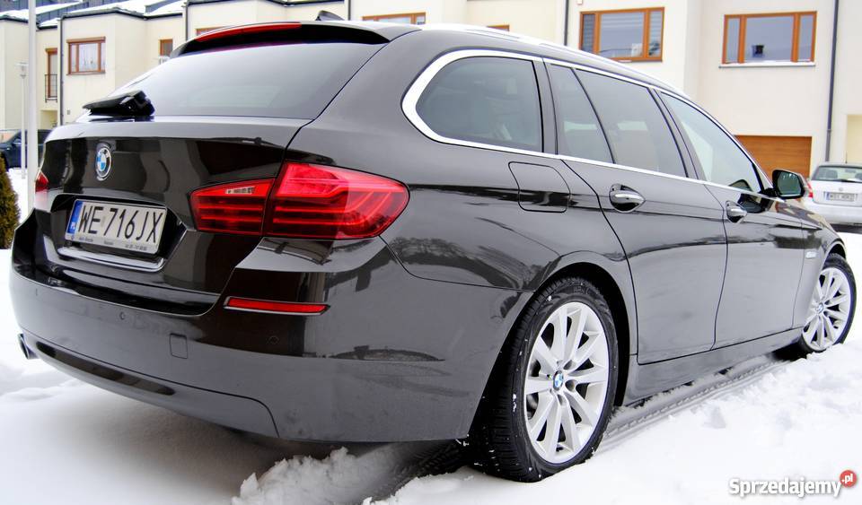 BMW F11 525d xDrive Salon Polska brązowy Siedlce sprzedam
