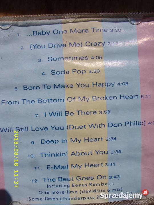 Pop CD BRTNEY SPEARS 2 plyty Wołów