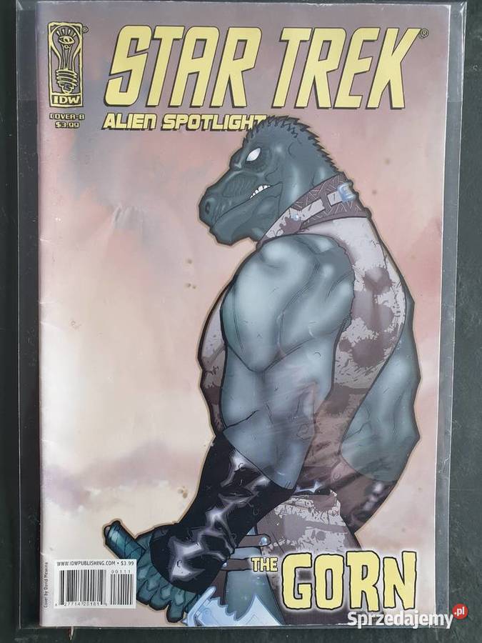 Star Trek Alien Spotlight The Gorn komiks IDW Gdynia