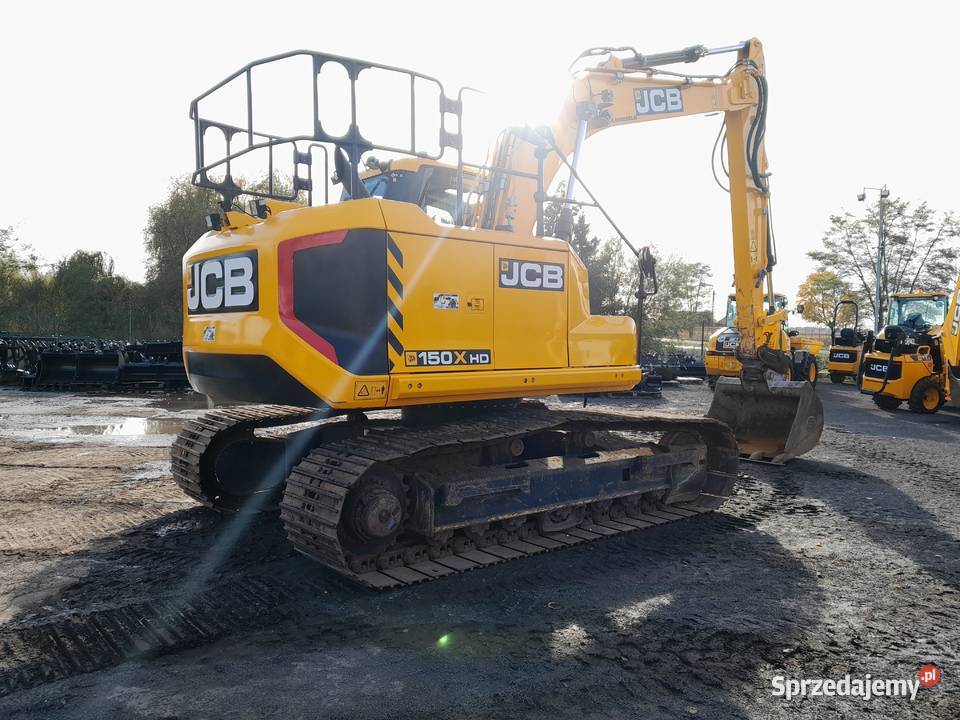 JCB 150X HD 2021R KOPARKA GĄSIENICOWA 17 TON CAT Krotoszyn sprzedam
