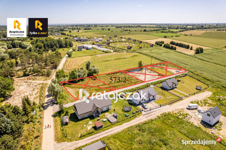 Działka Jantar 1080m2 pomorskie sprzedam