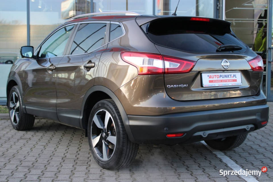 NISSAN Qashqai 2017r Salon Kamera360 Alcantara Bielsko-Biała