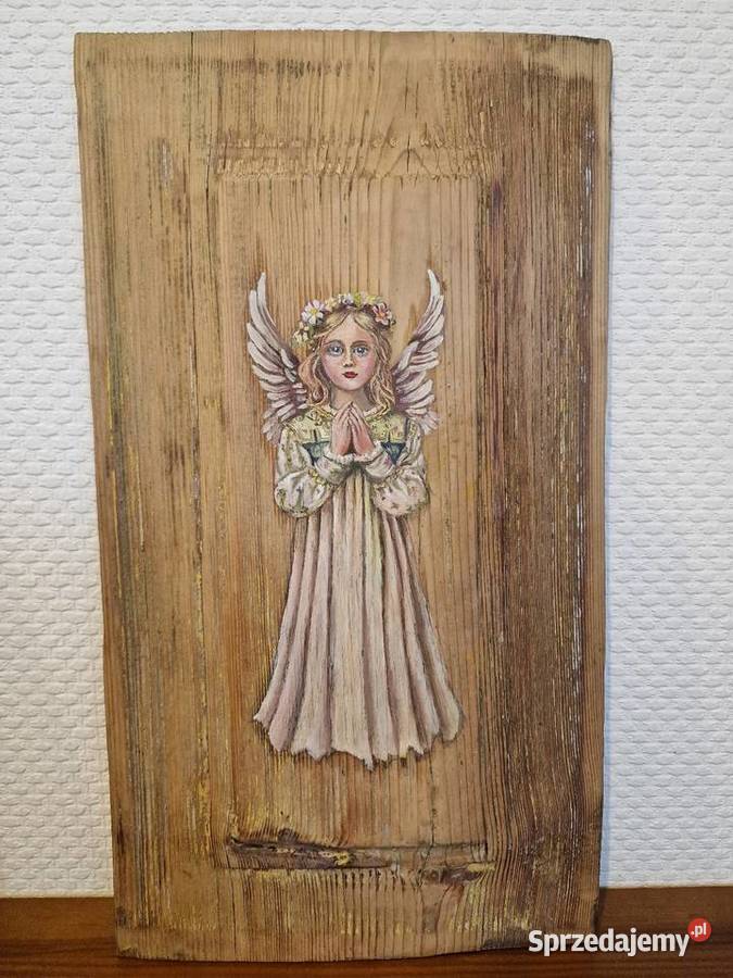 Aniołstruż stara zabytkowa okiennica