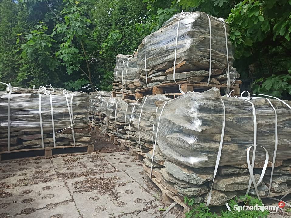 Kamień Łupek Szarogłazowy Kora Kamienna Biała