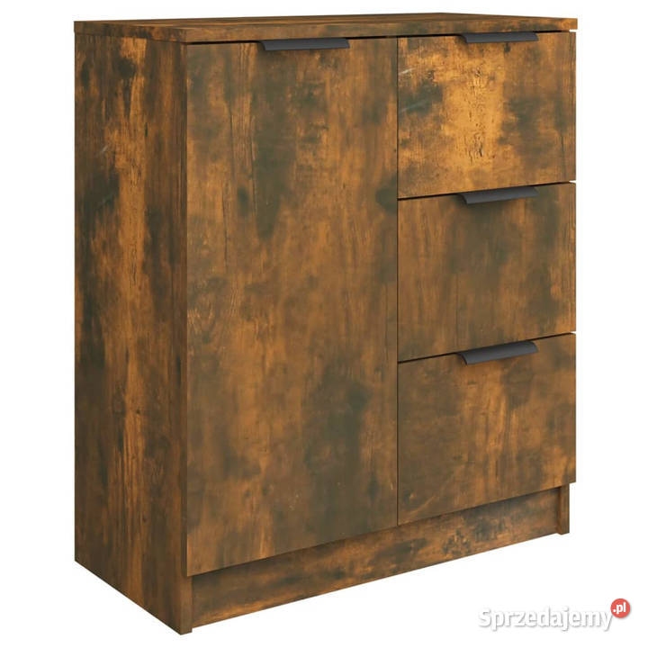 Szafka przydymiony dąb 60x30x70 materiał Pozostałe