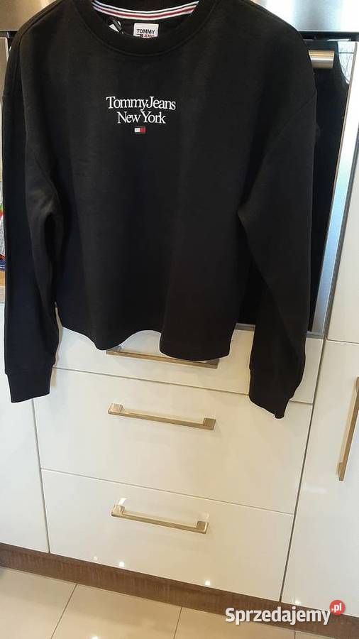 Bluza Czarna Damska TOMMY HILFIGER SM Tommy Hilfiger Nowa Sól
